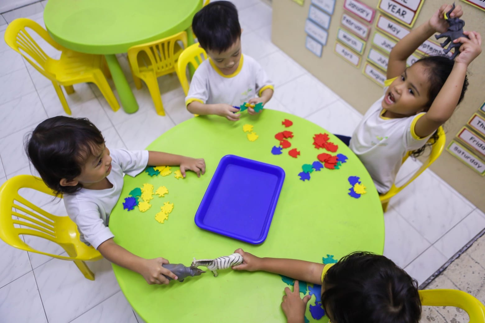 Preschool learners at LEO